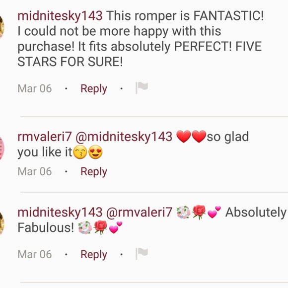 WOW SALE!! Sz. L ♥️HP♥️NWOT Black flower romper!! - Picture 5 of 5